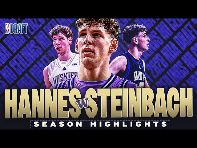 Hannes Steinbach Season Highlights | 2026 NBA Draft Prospects