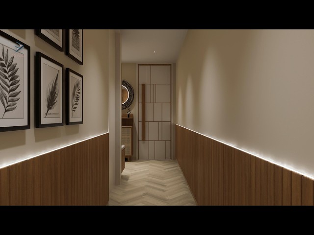 Entrance Area Design | 3D Wala | 3D Visualization | Walkthrough Video