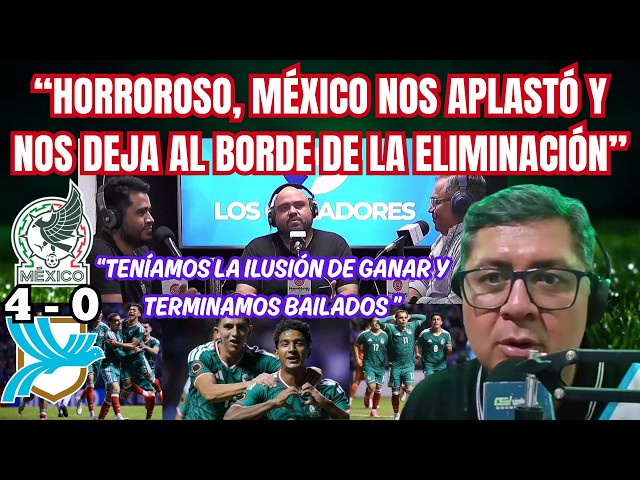 Guatemalan press furious over Mexico 4-0 Guatemala U-20, "Too much superiority, it was a dance"