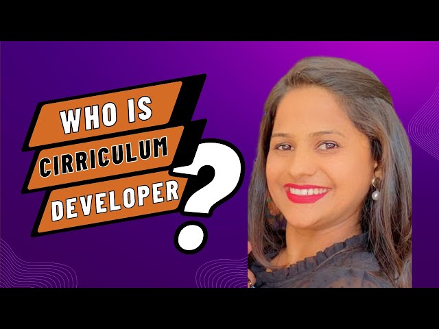 Top 5 Questions About a Curriculum Developer