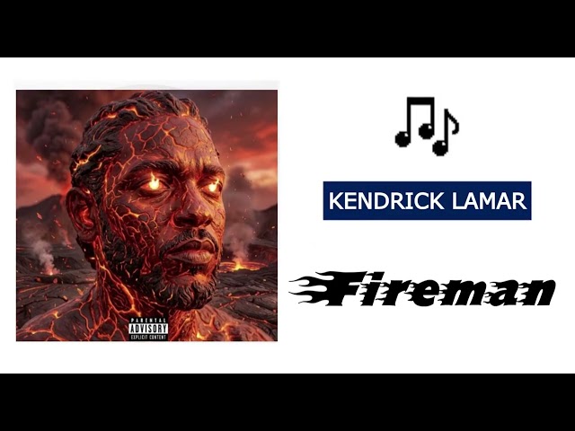 Kendrick Lamar - FIREMAN (New Snippet)