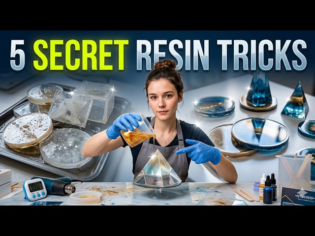 Resin Tricks  Most Artists Don’t Want Beginners to Know