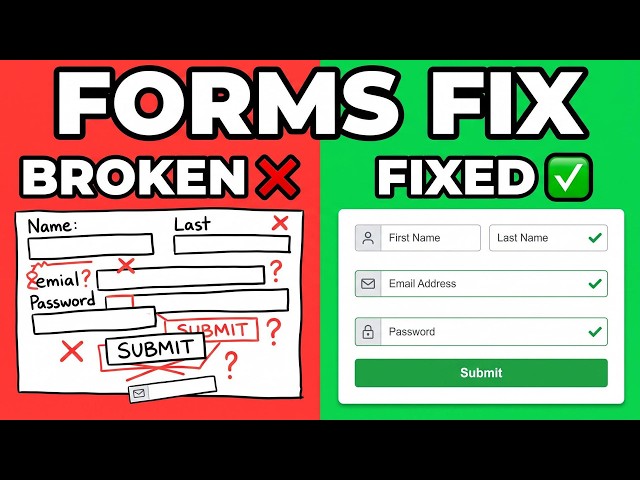 HTML Forms Explained in 6 Minutes | Complete Beginner Tutorial
