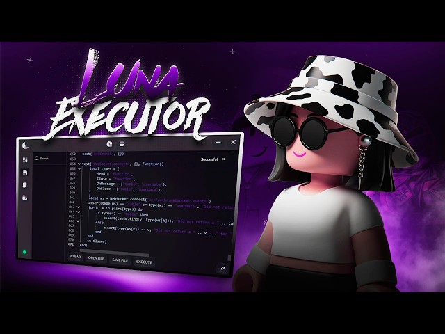 EWC Roblox Executor LUNA | Free OP Exploit Web Working  PC [100% UNC]