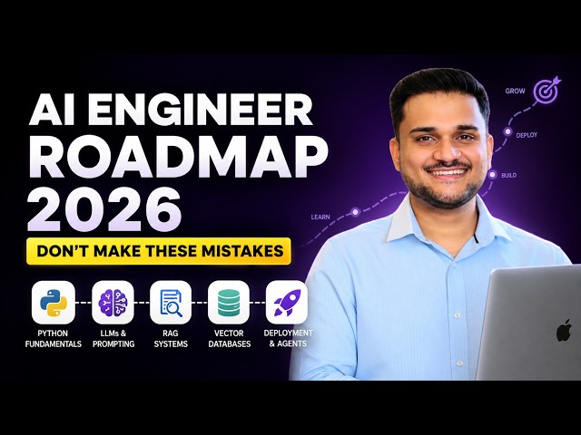 A Realistic Beginner Friendly Roadmap for AI Engineer 2026