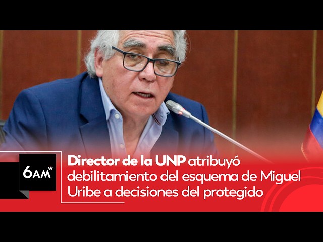 UNP director attributed the weakening of Miguel Uribe's network to decisions made by his protégé ...