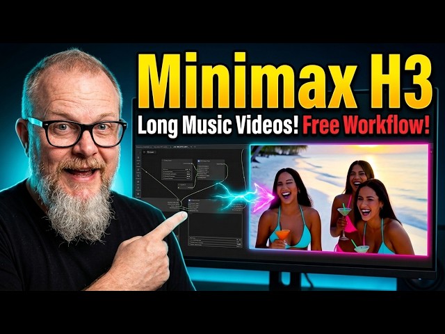Minimax H3 Music Videos - Long Form Videos Explained with Free Workflow!