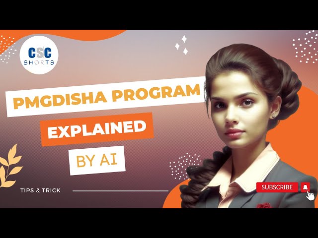 How PMGDISHA is Empowering Rural India Explained by Ai