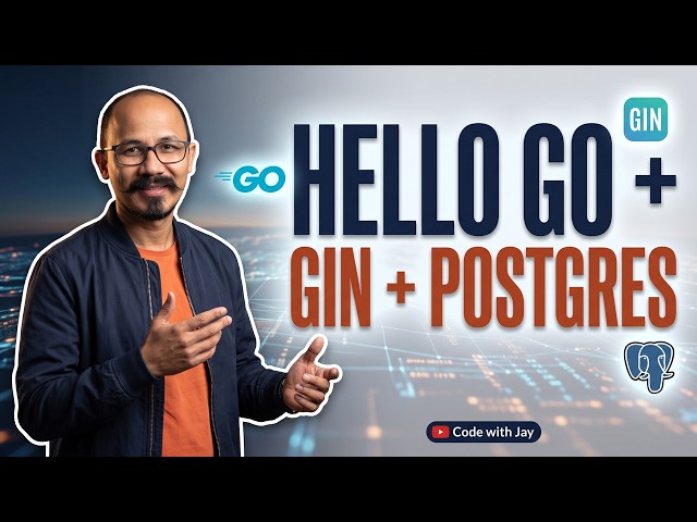 Go + Gin + PostgreSQL: Getting a Real Server Running From Scratch