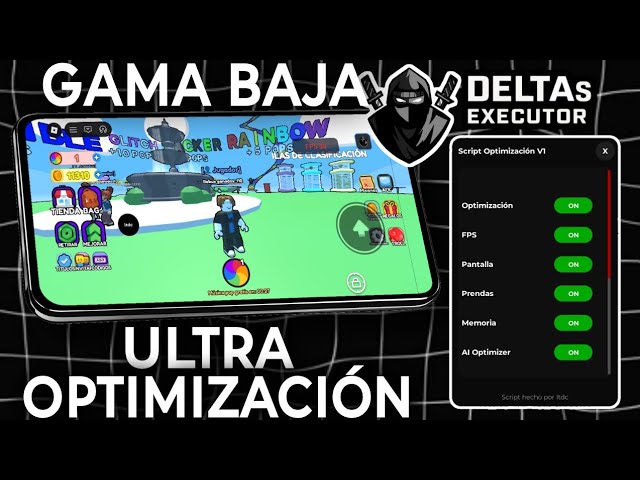 🚀 ULTRA OPTIMIZATION SCRIPT for Delta Executor Roblox Android ⚡ MORE FPS + LESS LAG