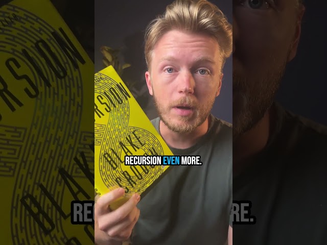 Recursion by Black Crouch: Should You Read It?  #scifibooks
