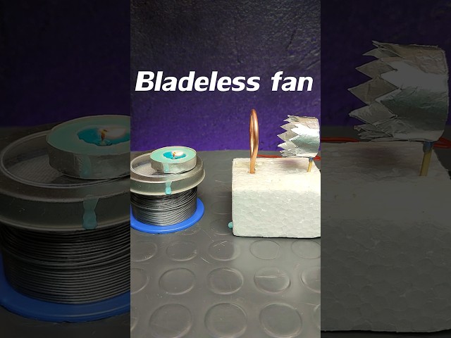 DIY Ionic thruster a.k.a bladeless fan