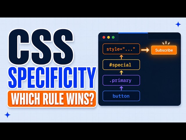 CSS Specificity Explained: Which CSS Rule Wins?