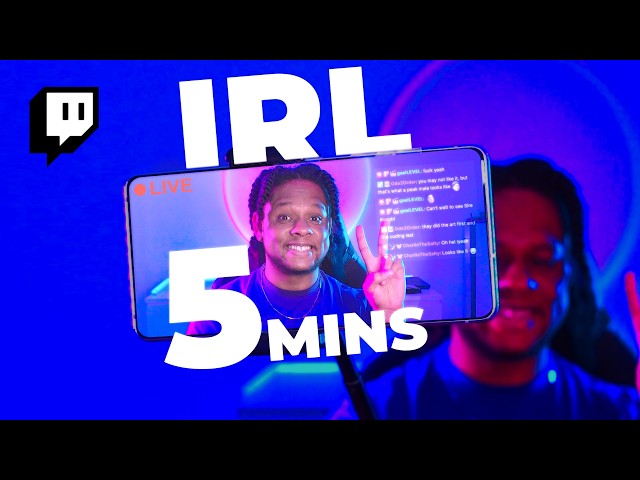How to Stream IRL on Twitch! Mobile Livestream Tutorial 2026