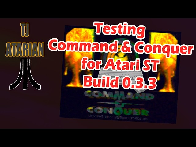 Testing Command and Conquer for the Atari ST version 0.3.3 51% Performance BOOST!!!