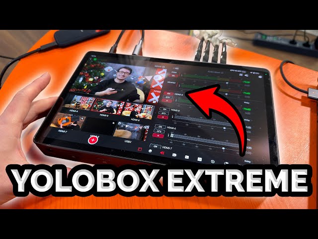 How I use the YOLOBOX EXTREME for multicam videos and live streams