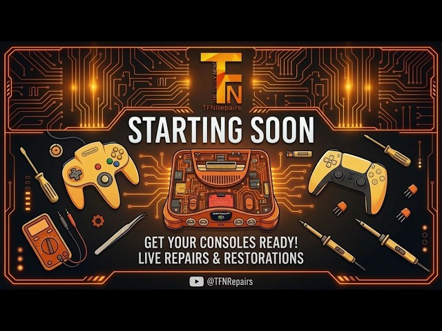 TFNRepairs Live - Still Learning How To Repair Tech