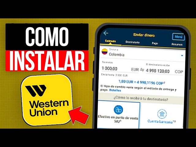 Como INSTALAR Western Union (Descargar App 2026) y Como Usar