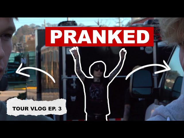 Johnnie Guilbert Pranked us (Tour Vlog Ep. 3)