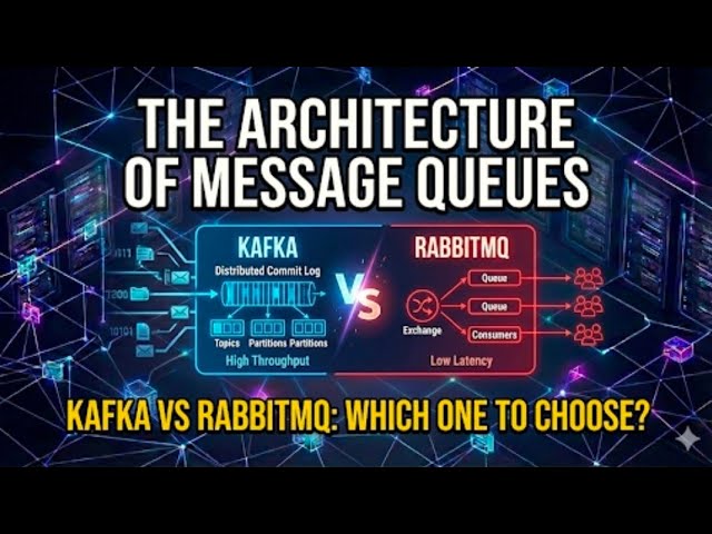 The Architecture of Message Queues: Kafka vs RabbitMQ