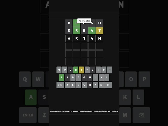 bro's controller disconnected on this one 💀 | Wordle 1668 - January 12 2026 #wordle
