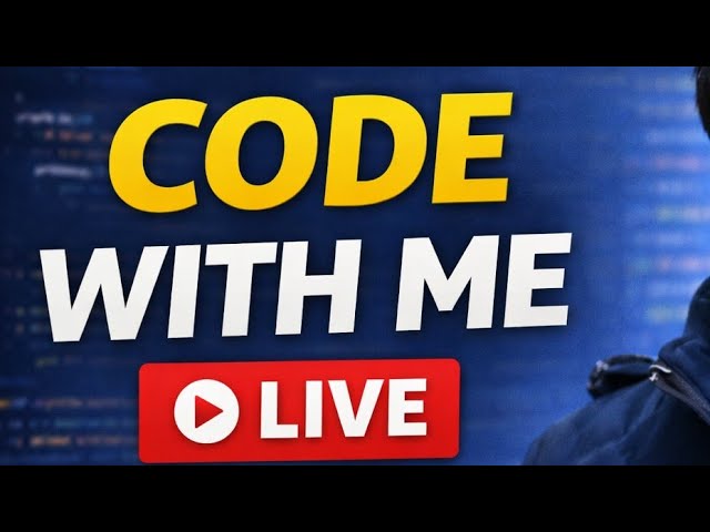 🖥️ Silent Coding LIVE | Next.js • Pomodoro • Cozy Ambience