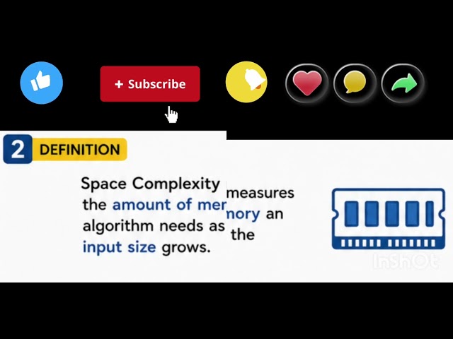 Space Complexity Explained Simply 🧠 | O(1), O(n), O(n²) | DSA
