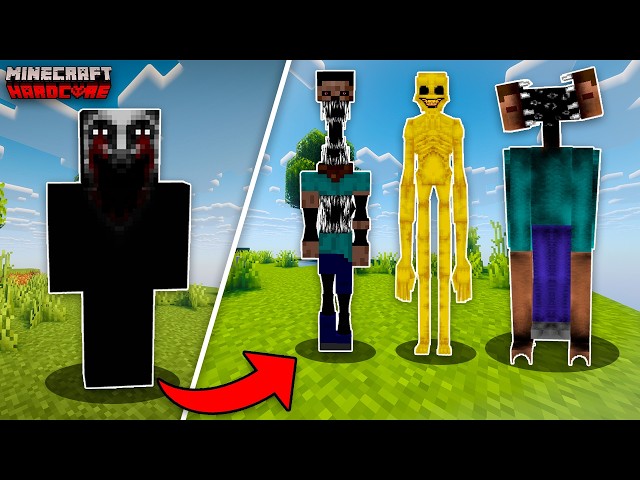 I Survived 150+ Horror Mods in One Single Minecraft Chunk