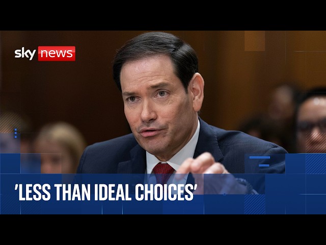 Marco Rubio faces grilling over Iran war at Senate Foreign Relations Committee