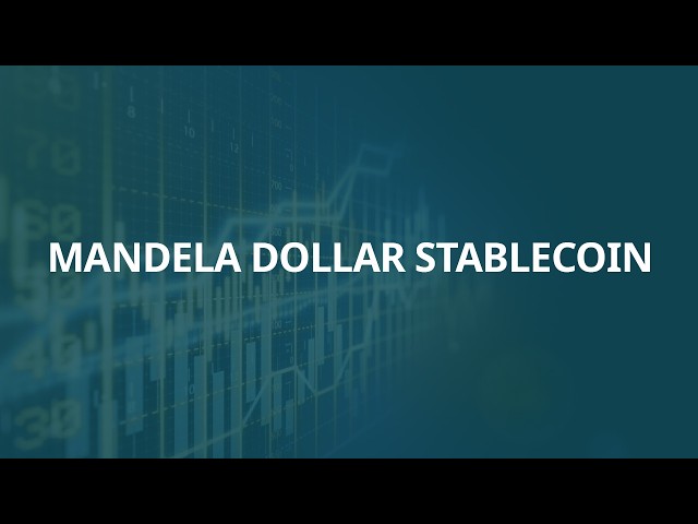 Mandela Dollar Stablecoin Early Access Program Opens for Institutional Partners