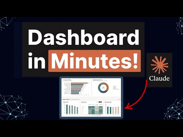 I Created a Full Interactive Dashboard in less than 5 Minutes Using Claude AI (No Code)