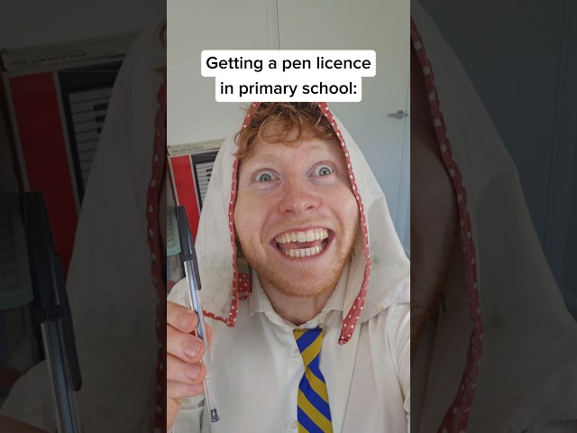 Getting A Pen License In Primary School