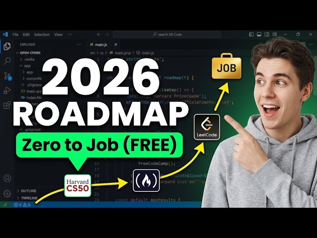 10 FREE Websites to Learn Coding in 2026 (Complete Roadmap)