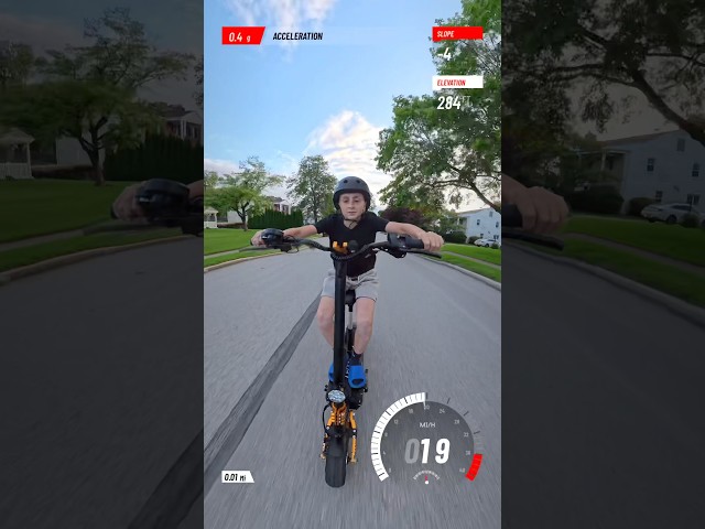 Prueba de velocidad máxima del patinete eléctrico Leeout SX10 2025