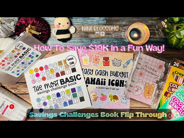 How To Save $19K In a Fun Way in 2026! The Most Basic Savings Challenge & Easy Cash Budget Review! 💰