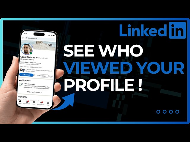 How to See Who Viewed Your LinkedIn Profile !