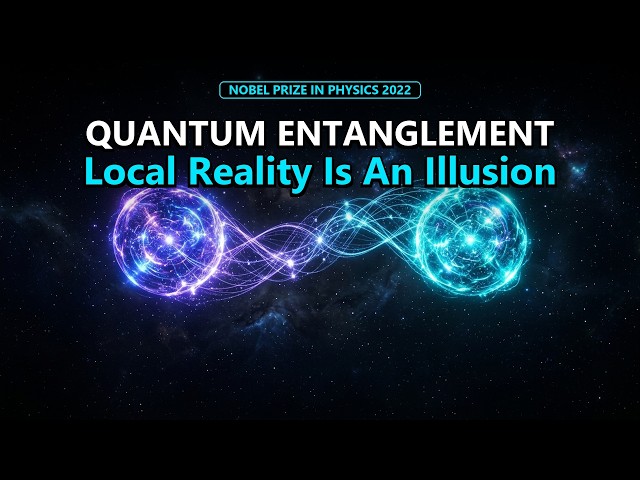 Quantum Entanglement & The Illusion of Local Reality (Nobel 2022 Alain Aspect)