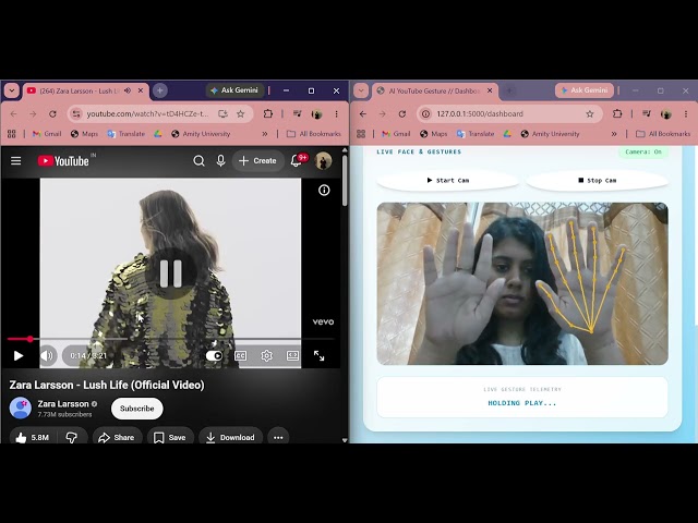 AI Hand Gesture Controller 