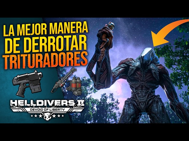 HELLDIVERS 2 | Best WEAPONS to Easily Eliminate TRITURATORS
