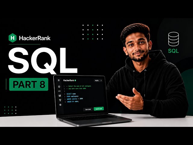 HackerRank SQL Questions | Part 8
