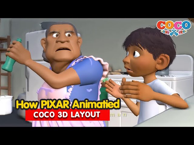How Pixar Animated Coco’s Layouts | Layout Reel Breakdown