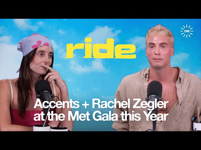 Accents + Rachel Zegler at the Met Gala this Year