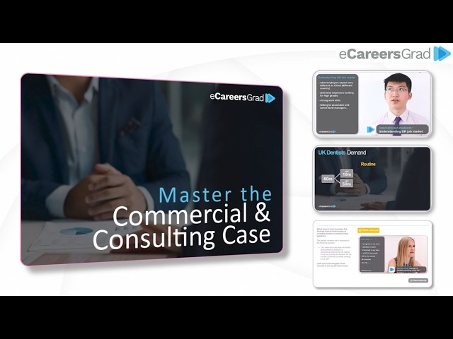 Master the Commercial & Consulting Case from eCareersGrad 2026