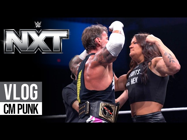 CM Punk lucha contra la próxima generación en un evento en vivo de NXT: Vlog de WWE