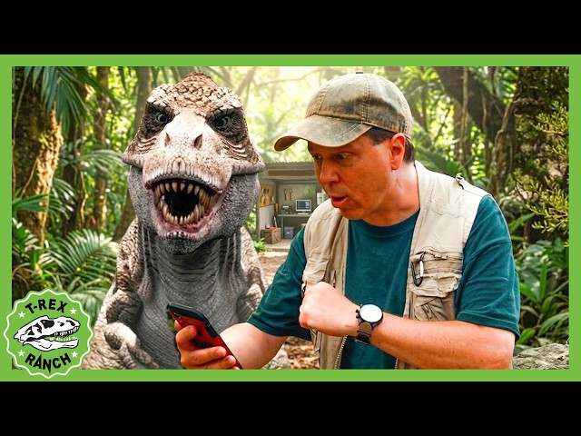 🦖 90 Mins of DINOSAUR T-Rex Adventures! 🦕 | 🦖🦕 T-Rex Ranch Dinosaur Videos
