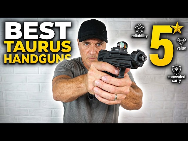 Las 5 mejores pistolas Taurus que merecen tu atención