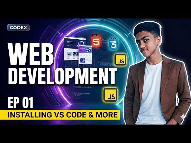 Web Development Series #1 | Installing VS Code & Setup for Beginners | Web Development Roadmap 2026