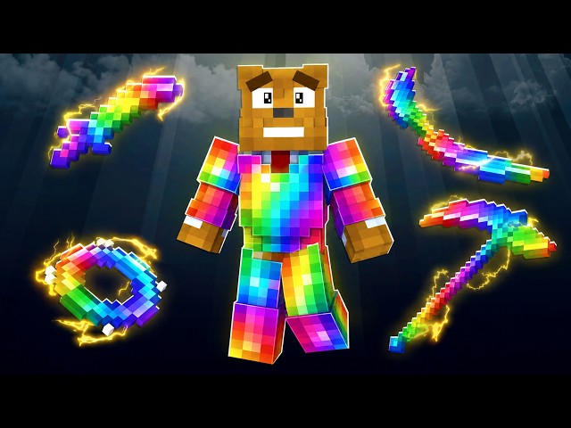 Minecraft, But Every Drop Gives GODLY Weapons