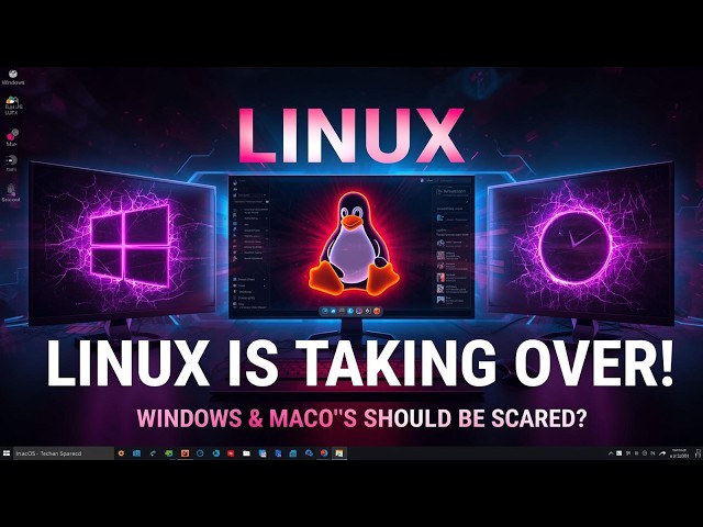 Linux Desktops Are Becoming TOO Good — Why Windows and macOS Should Be Worried