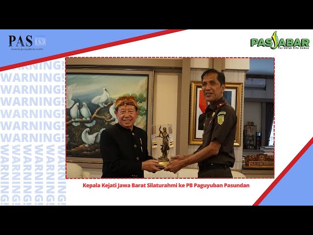 The Head of the West Java High Prosecutor's Office visited the Central Executive Board of the Pas...